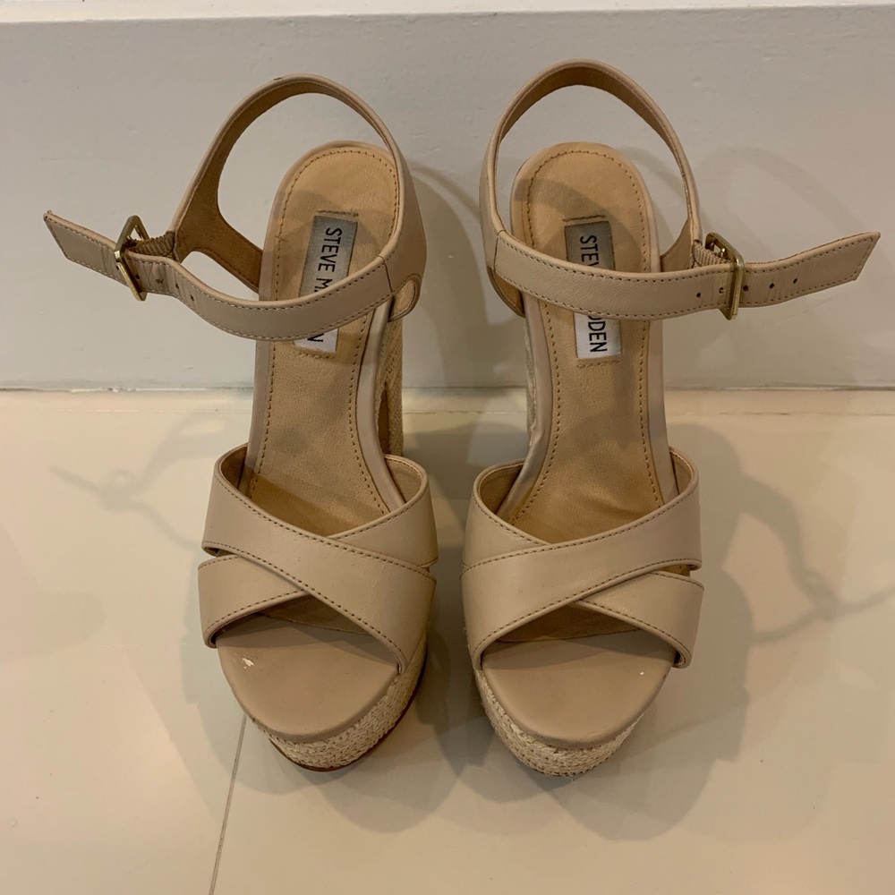 Steve Madden Henley Bone Lea Heels